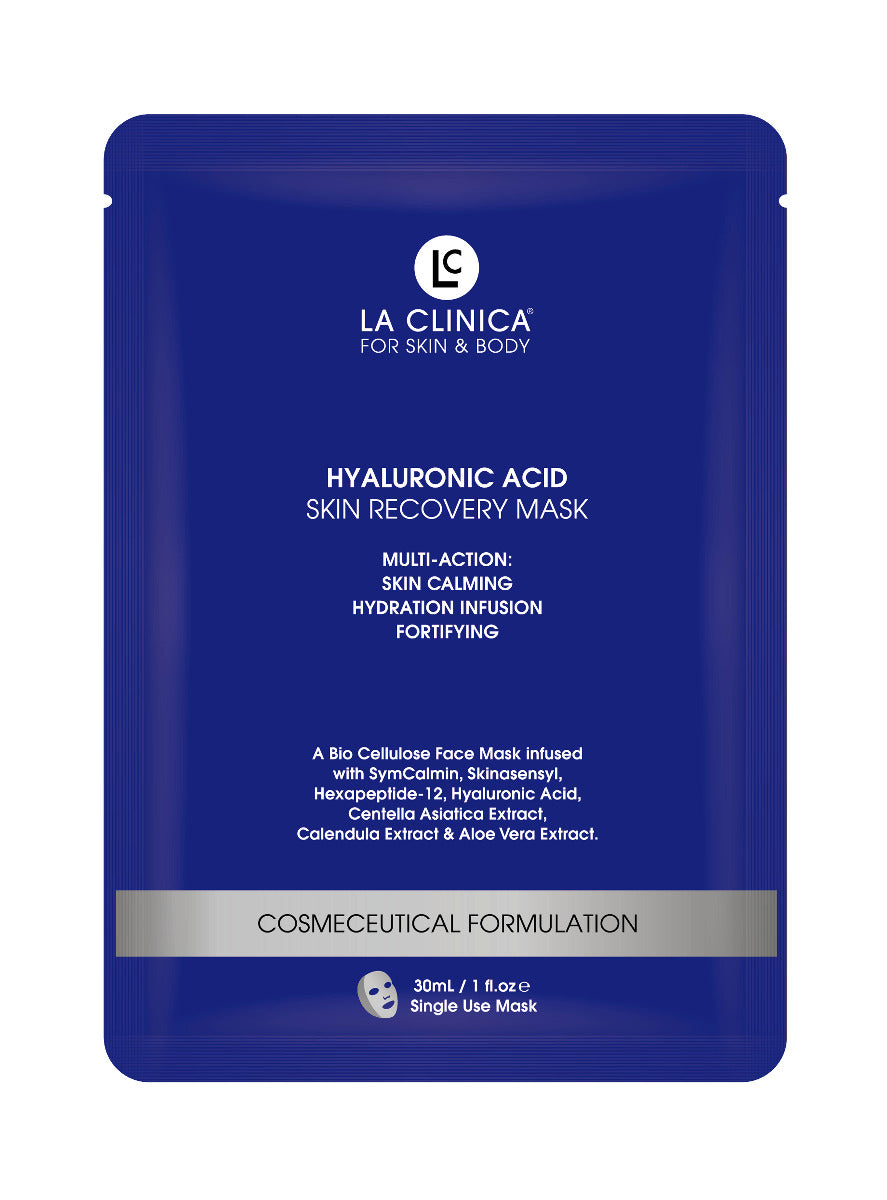 Hyaluronic Acid Skin Recovery Bio Cellulose Facial Sheet Mask